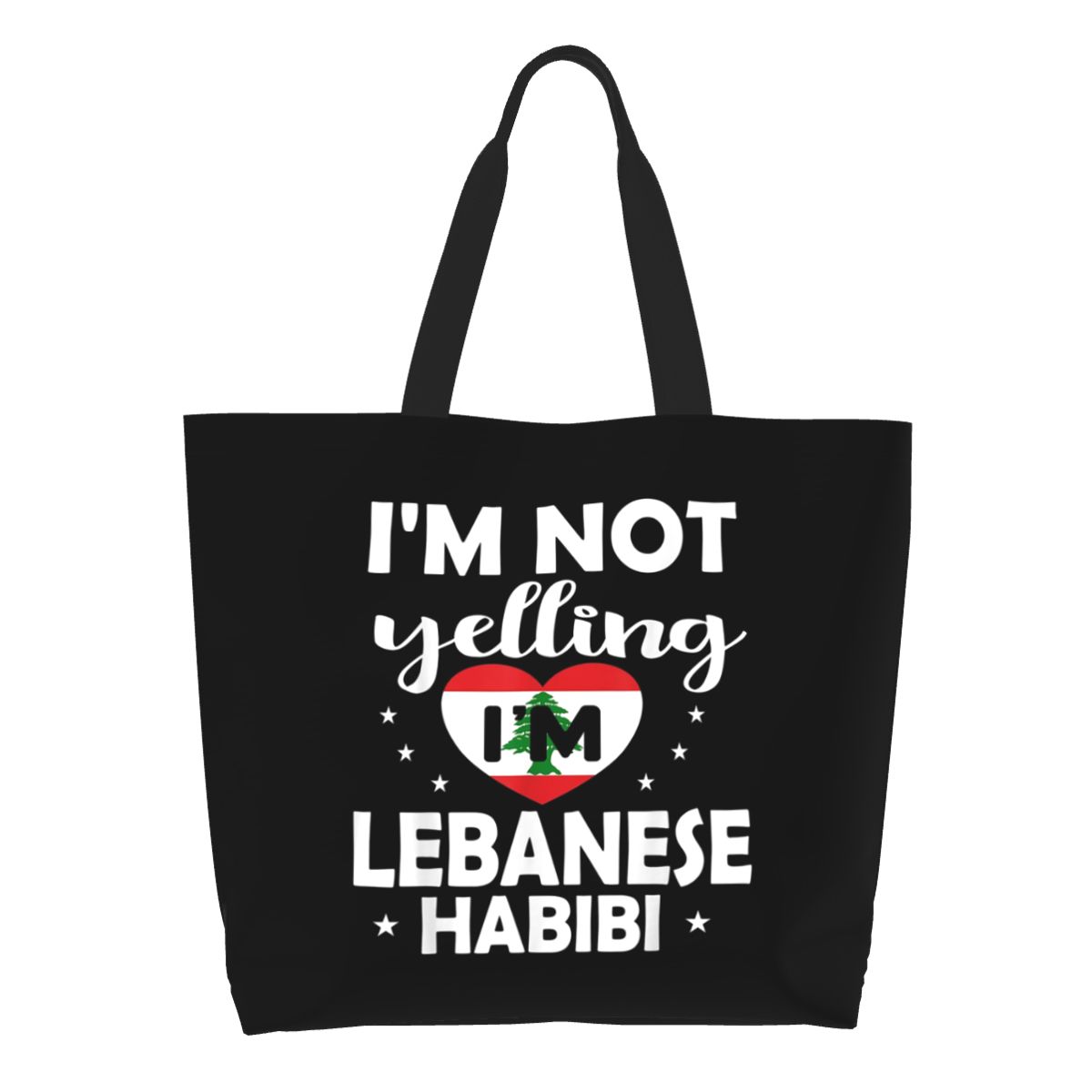 Women Bags Lebanon - レバノン国旗 レバノン遺産 レバノンショッピングトートバッグ キャンバス 大容量 ショルダーバッグ