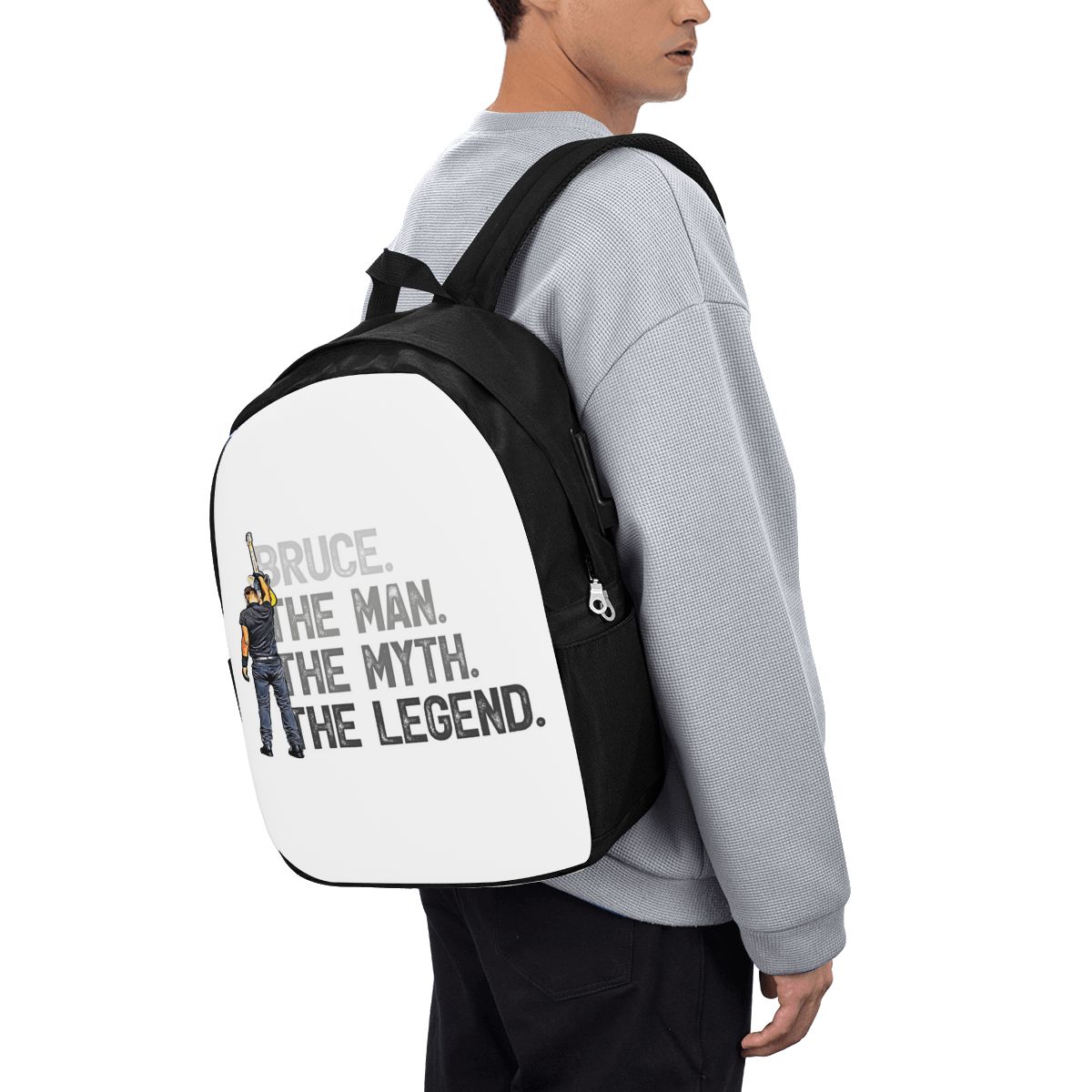 Womens Backpack - ブルース・スプリングスティーン バックパック トラベルノートブックバッグ コンピューター 大学生 スクールバッグ