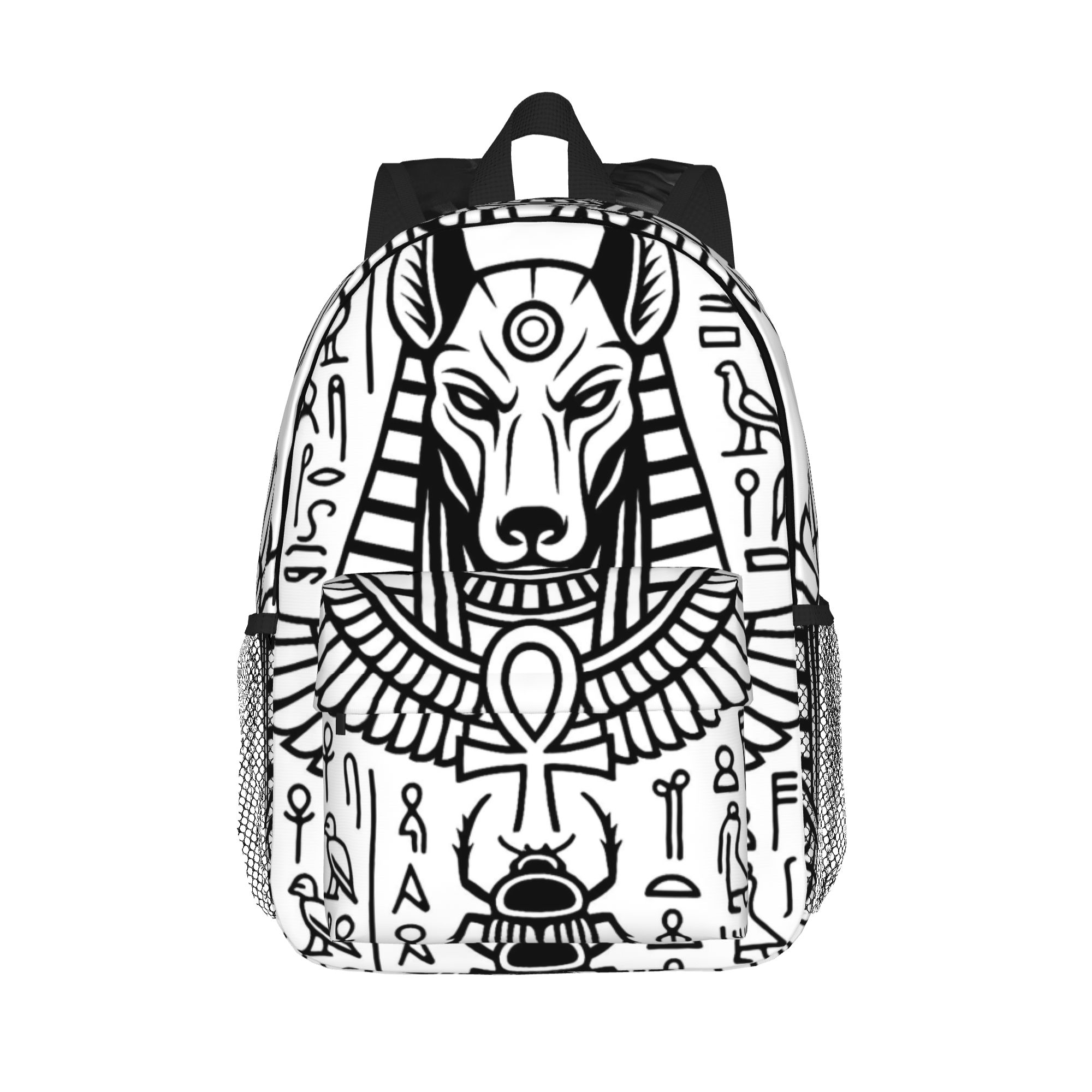 Women Bags Egypt - エジプトの神々神エジプトファラオバックパックホットセールデイパック男の子女の子ブックバッグショルダーバッグ男性女性用スクールバッグ