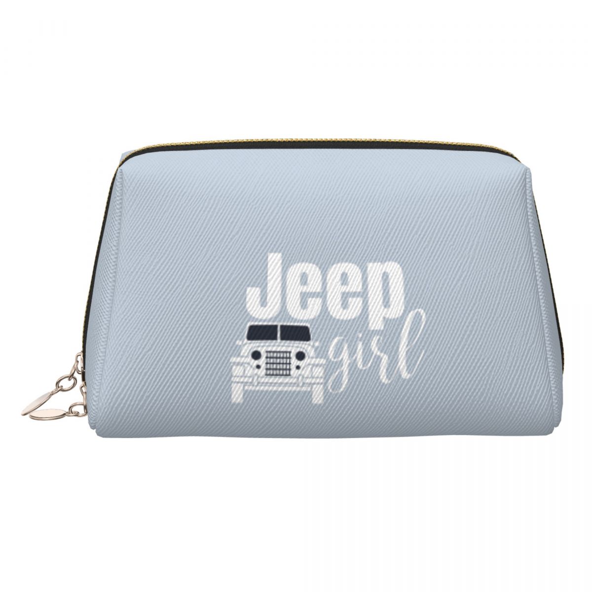 Women'S Jeep Bags - ジープ柄の女性用コスメティックバッグ、旅行用メイクアップオーガナイザー、ポーチ、洗面用具収納ケース