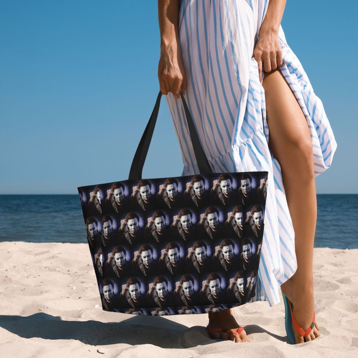 Women Bags Myer - マイケルマイヤーズビーチトートバッグスポーツジムヨガダッフルラージトートバッグ女性トラベルバッグフィットネスバッグ