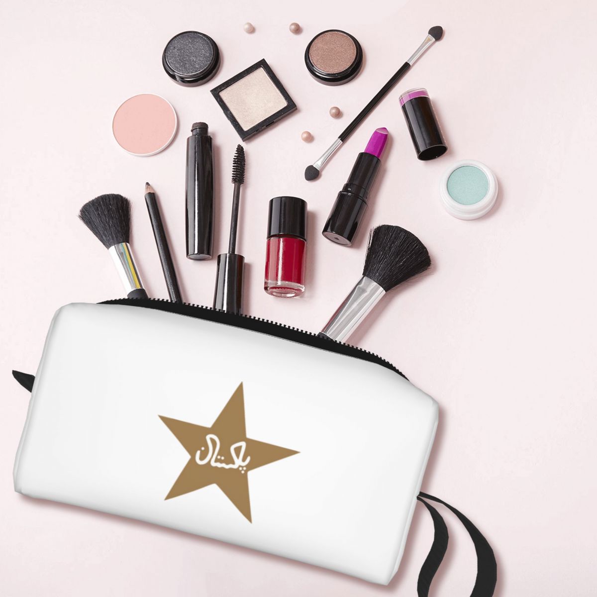 パキスタンクリケット選手アシフ・アリ 45 メイクアップバッ - Women Bags Pakistan のレビューと価格