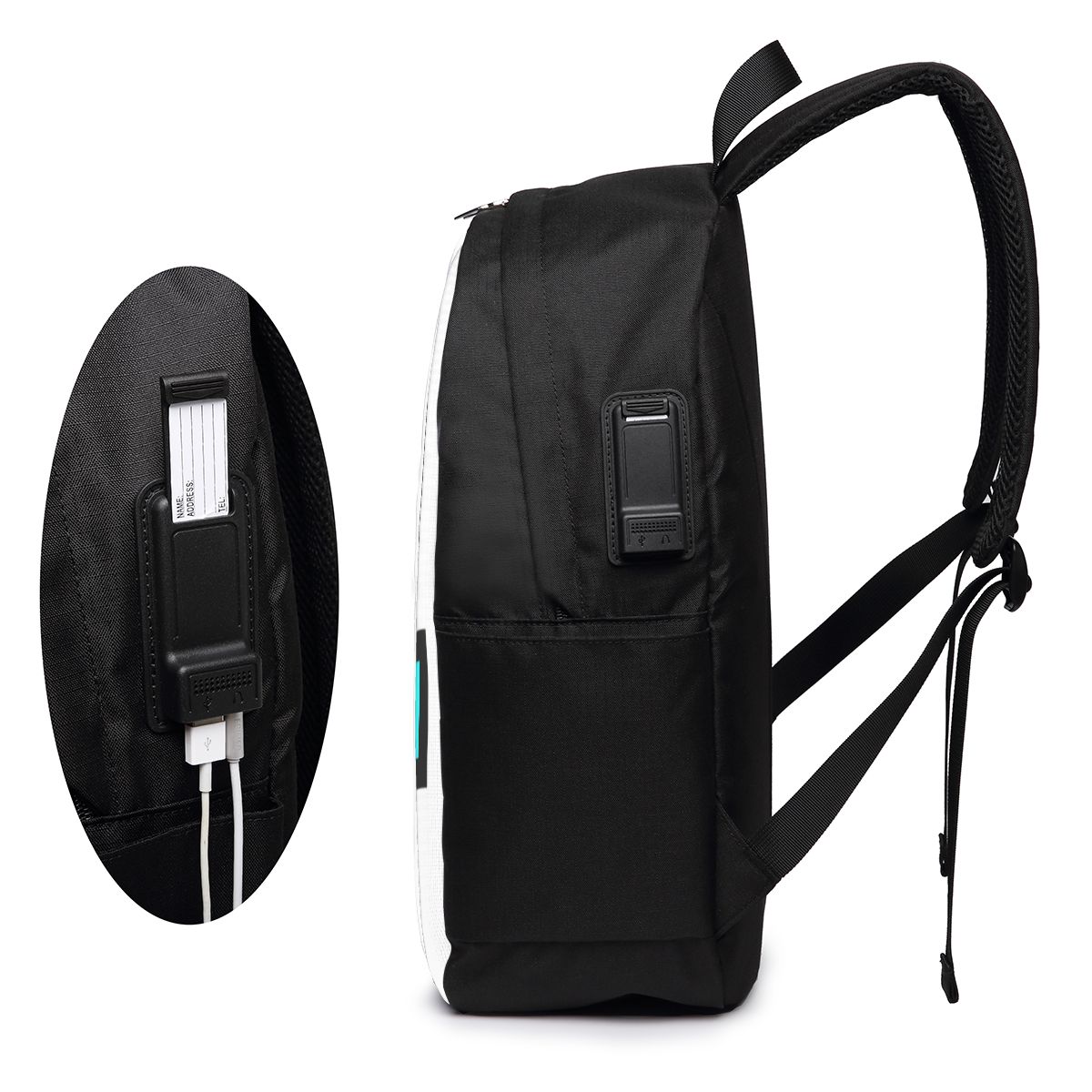 ビデオゲーム ジオメトリーダッシュ バックパック トラベルノ - Womens Backpack のレビューと価格