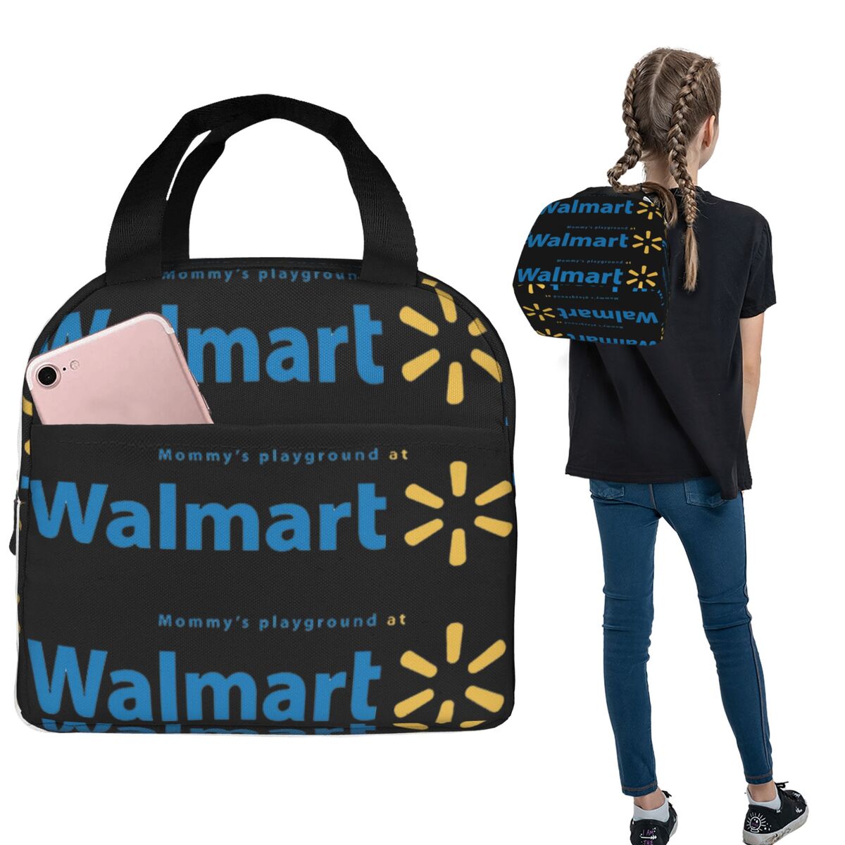 ウォルマート 断熱ランチバッグ 女性用 子供用 ポータブルフ - Women Bags Walmart のレビューと価格