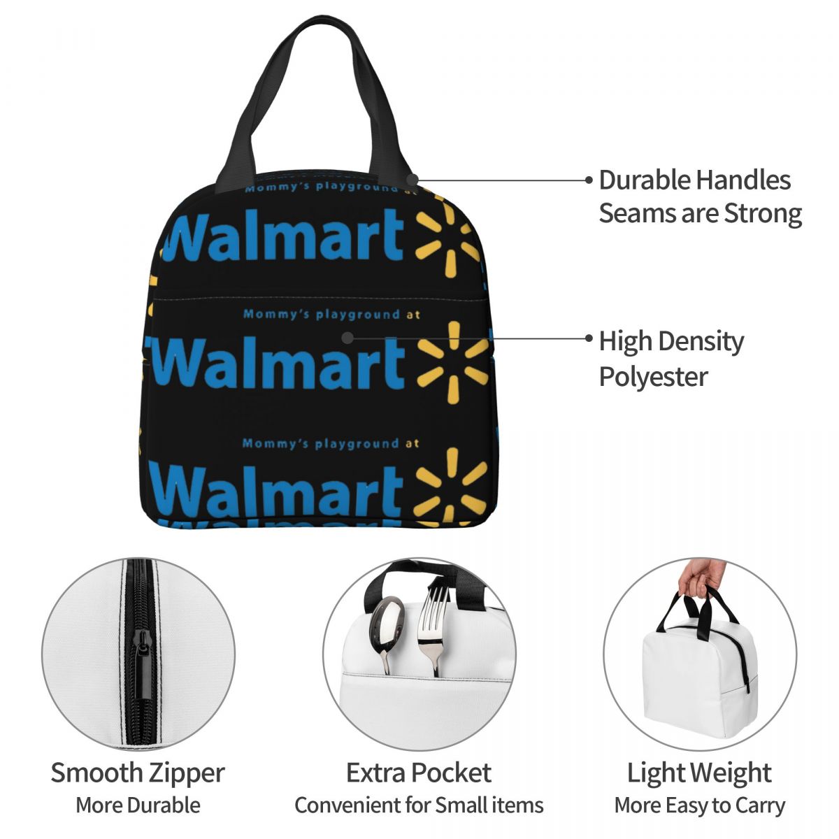 ウォルマート 断熱ランチバッグ 女性用 子供用 ポータブルフ - Women Bags Walmart のレビューと価格