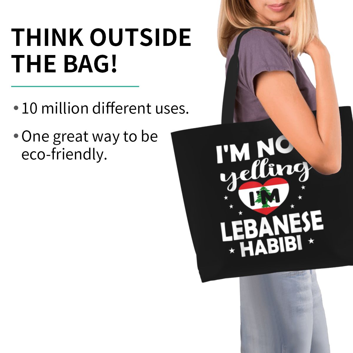 レバノン国旗 レバノン遺産 レバノンショッピングトートバッグ - Women Bags Lebanon のレビューと価格