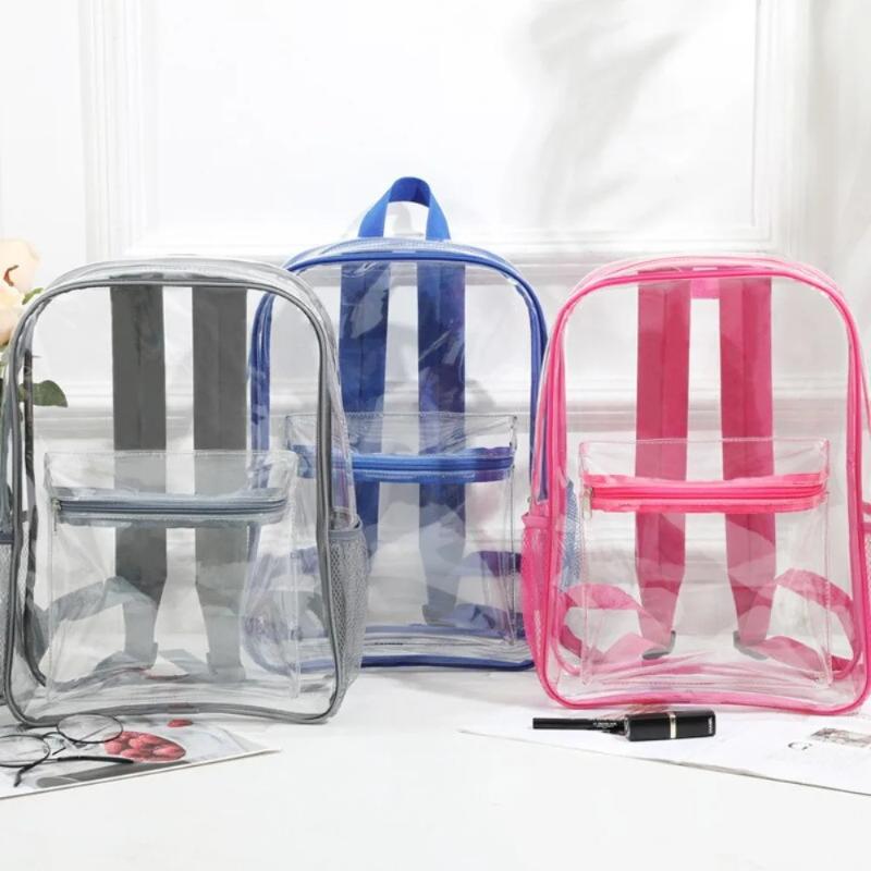 透明 PVC アウトドアスポーツフィットネスナップサックカジ - Women Bags Waterproof のレビューと価格