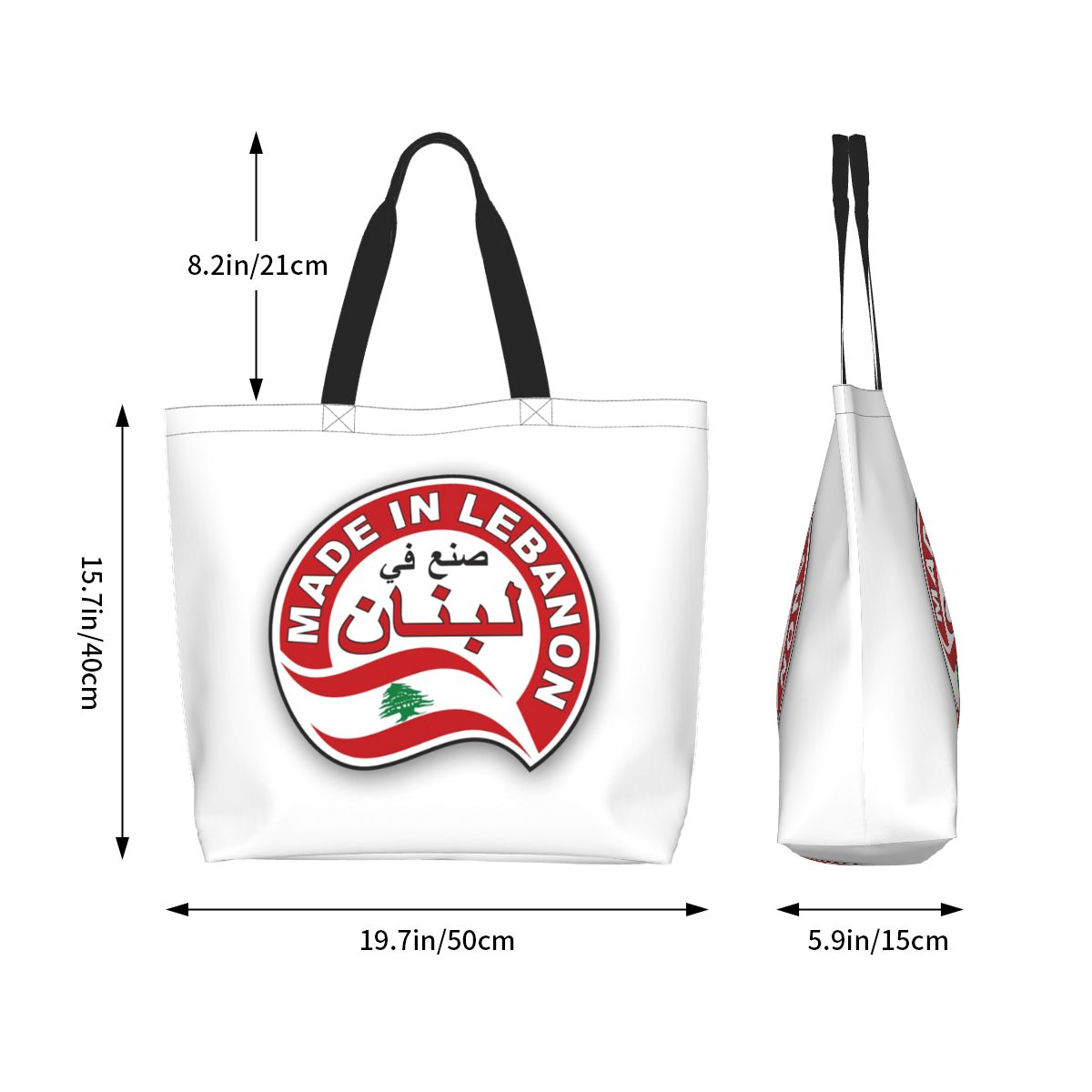 レバノン水彩画レバノン国旗レバノン衣装ショッピングトートバッ - Women Bags Lebanon のレビューと価格