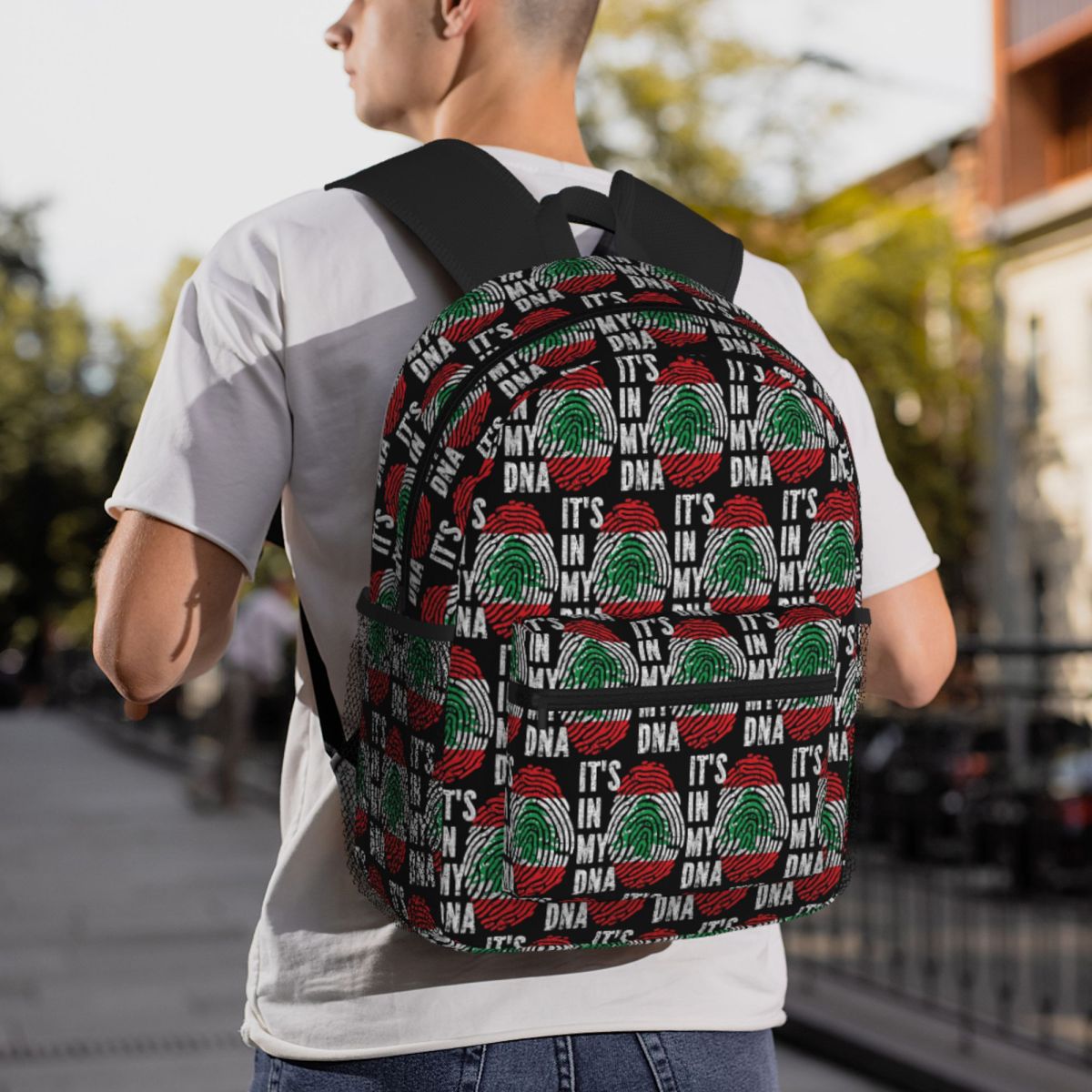レバノン国旗 レバノン遺産 レバノンのルーツ バックパック  - Women Bags Lebanon のレビューと価格