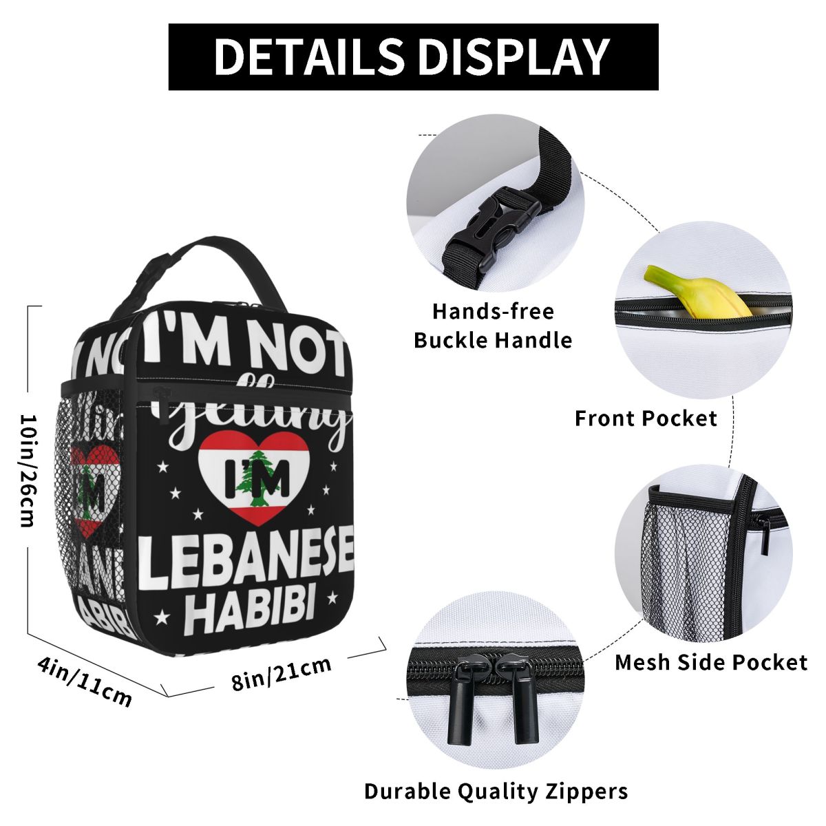 レバノン国旗、レバノンの文化遺産をモチーフにした、女性や子供 - Women Bags Lebanon のレビューと価格