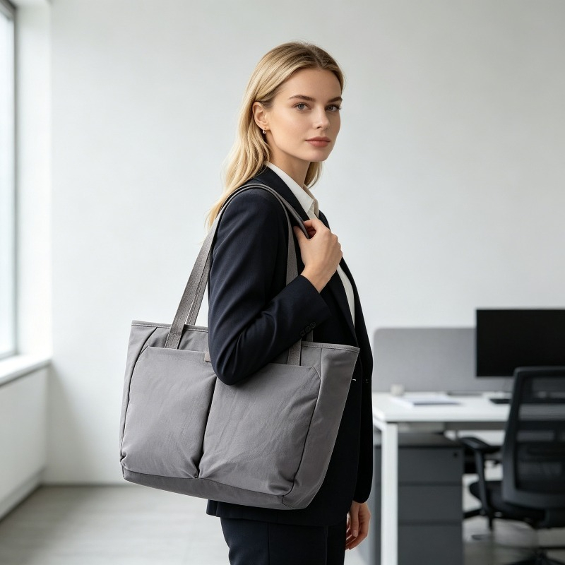女性用大型ショルダートートバッグ、ラップトップコンパートメン - Women'S Work Bags Tote のレビューと価格