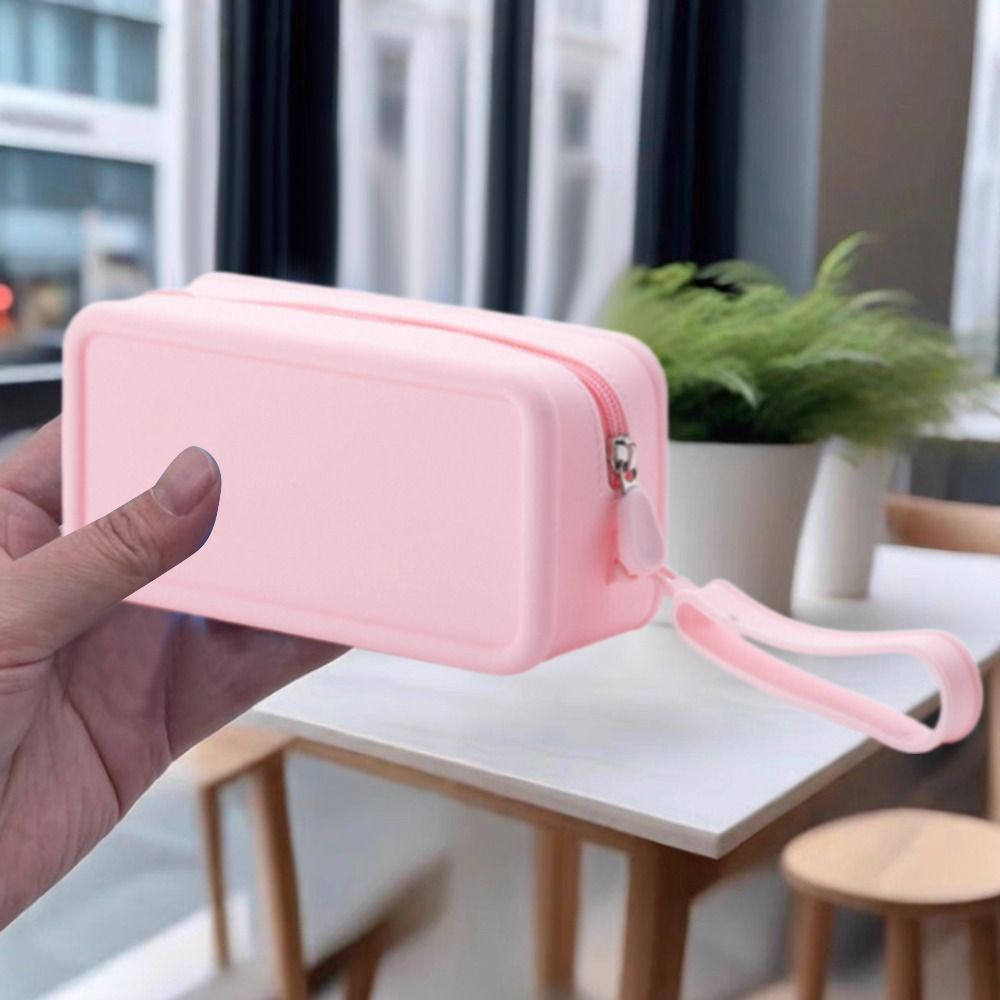 携帯用シリコン製コインパース 防水大容量トラベルポーチ 無地 - Women Bags Waterproof のレビューと価格