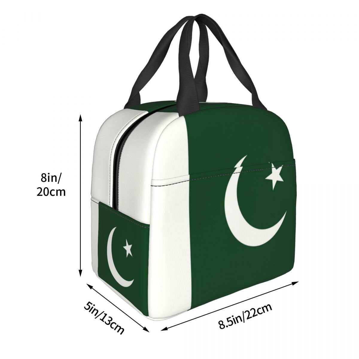 カスタム旗パキスタン断熱ランチトートバッグ女性用再利用可能な - Women Bags Pakistan のレビューと価格