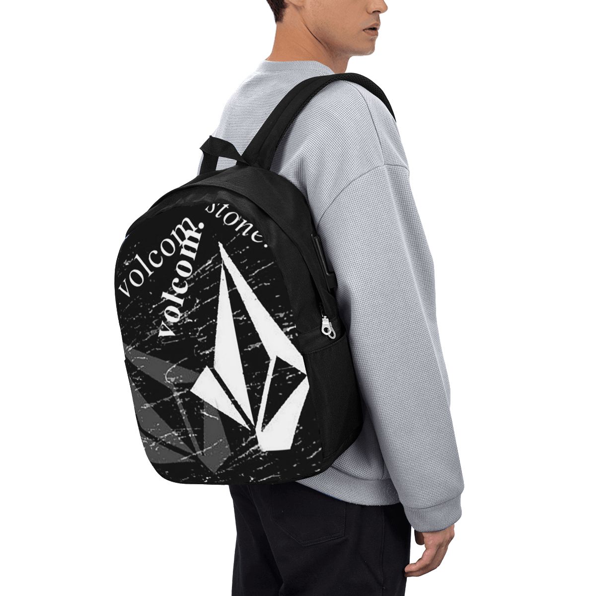 V-Volcom ロゴ バックパック トラベル ノートブック - Women Bags For Travel のレビューと価格