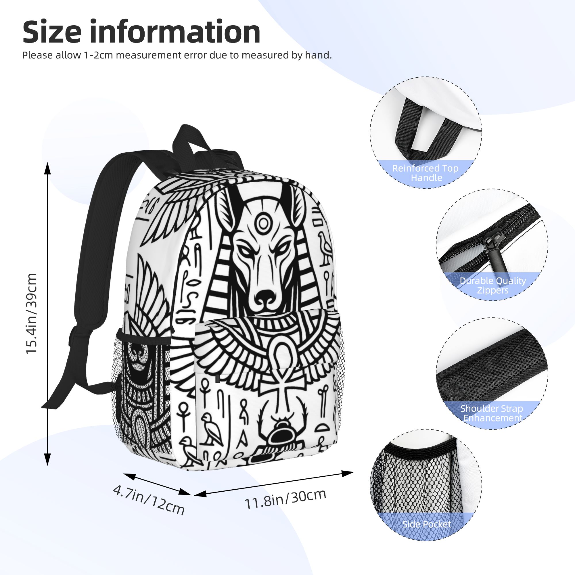 エジプトの神々神エジプトファラオバックパックホットセールデイ - Women Bags Egypt のレビューと価格