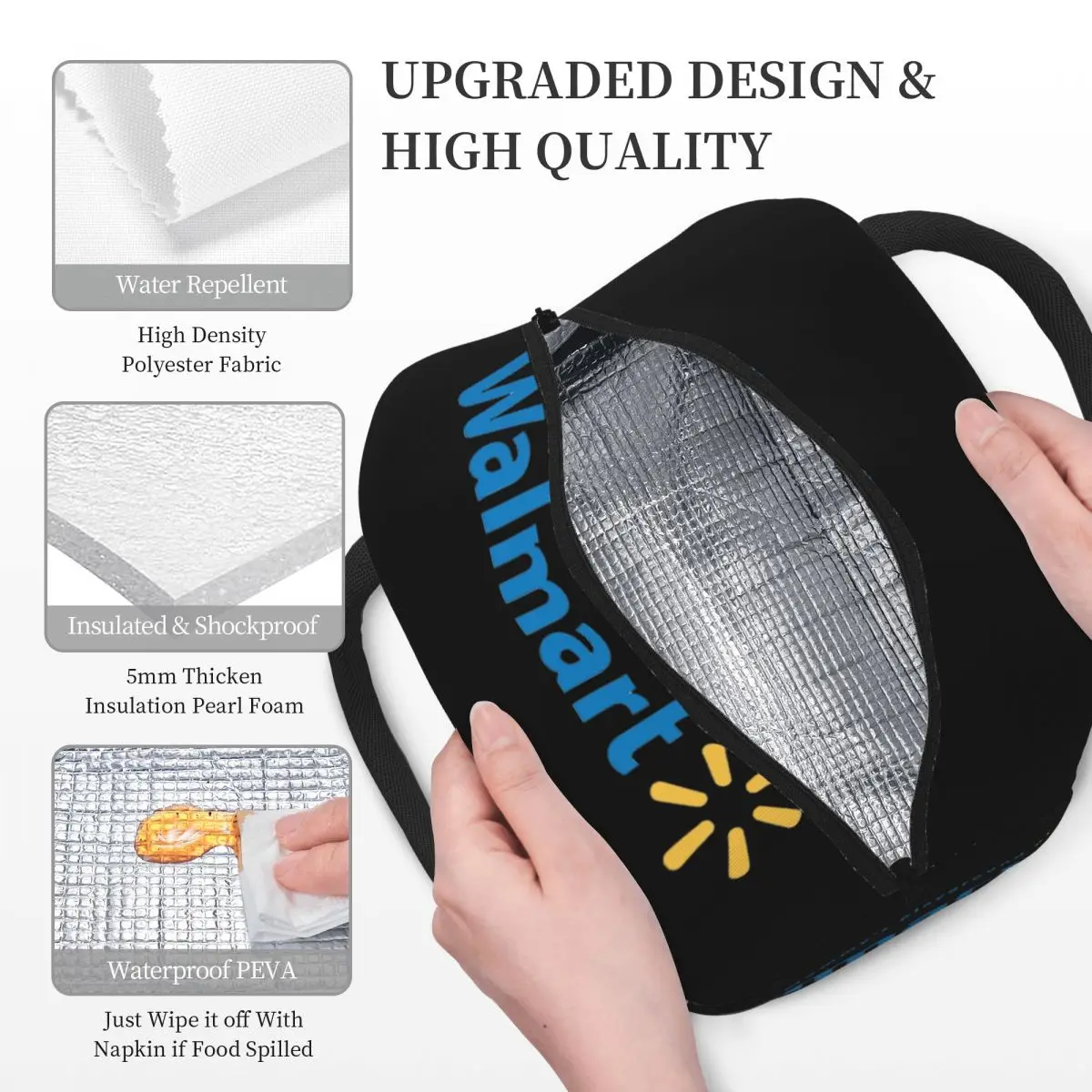 ウォルマート製女性用保温ランチバッグ、オフィス用クーラー、保 - Women Bags Walmart のレビューと価格