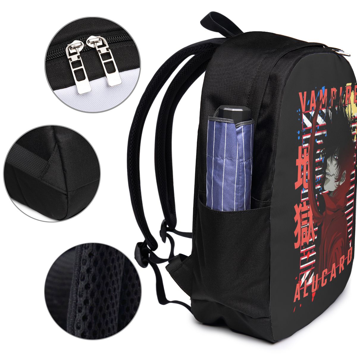 アルカード・ヘルシング漫画バックパック旅行ノートブックバッグ - Women Bags For Travel のレビューと価格