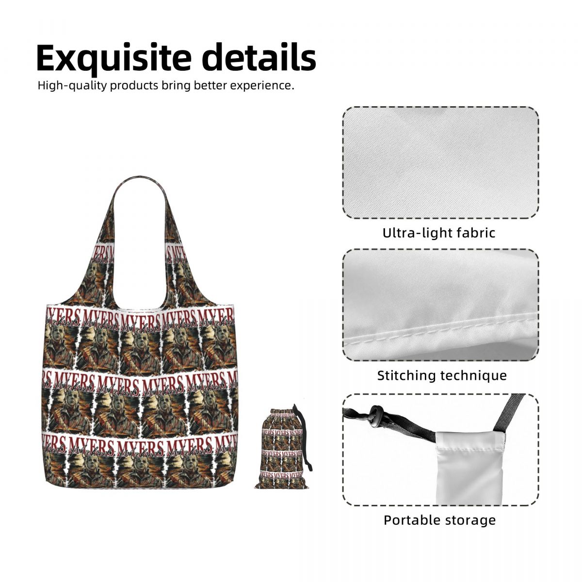マイケル・マイヤーズ ショッピングトートバッグ キャンバス  - Women Bags Myer のレビューと価格