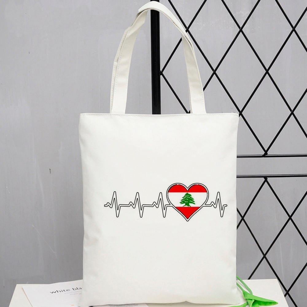 レバノン トートバッグ キャンバス ショルダー ショッピング - Women Bags Lebanon のレビューと価格