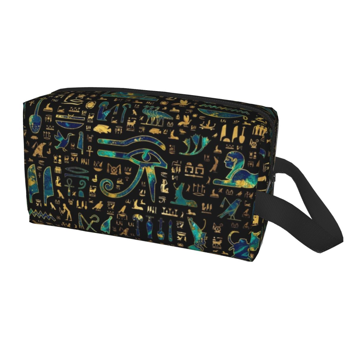 エジプト古代王ツタンカーメン象形文字トイレタリーバッグ女性エ - Women Bags Egypt のレビューと価格