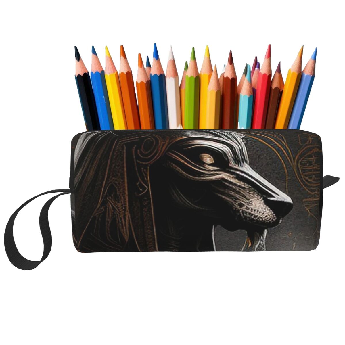 古代エジプトの神アヌビスエジプトのファラオ子供用鉛筆ケースペ - Women Bags Egypt のレビューと価格