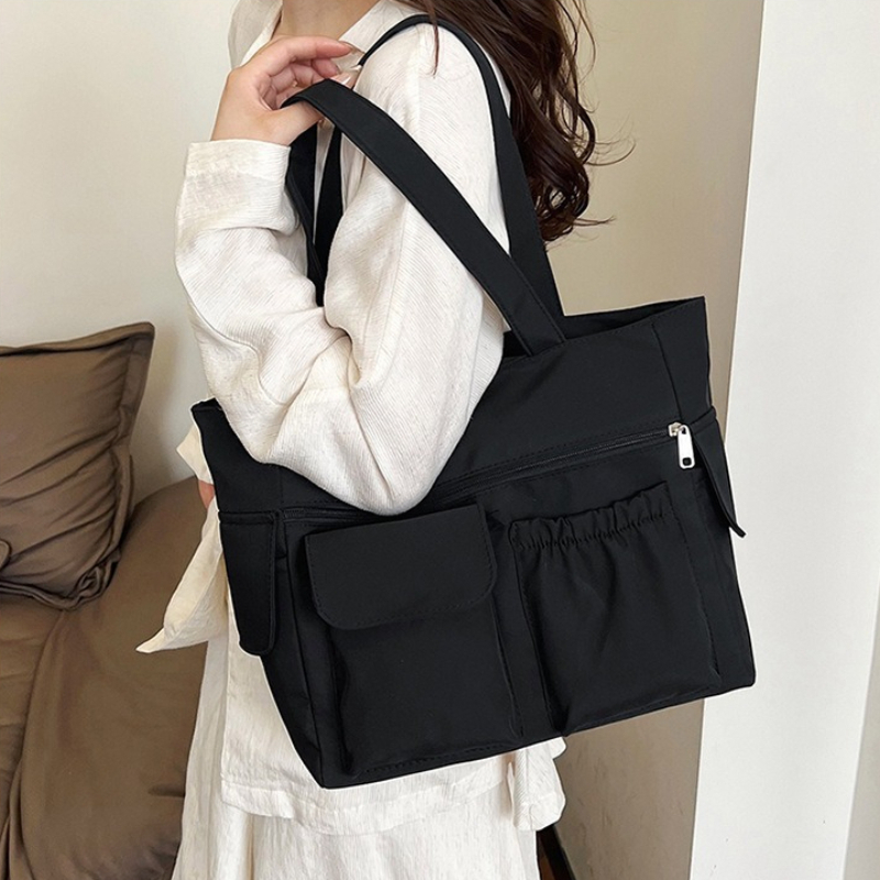 女性用多ポケットハンドバッグ、大容量ジッパーショルダーバッグ - Women'S Work Bags Tote のレビューと価格