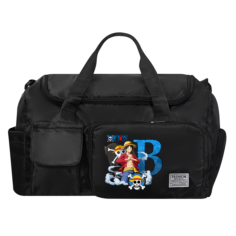 ワンピース男性女性旅行バッグアニメ A-Z 文字プリント防水 - Women Bags Waterproof のレビューと価格