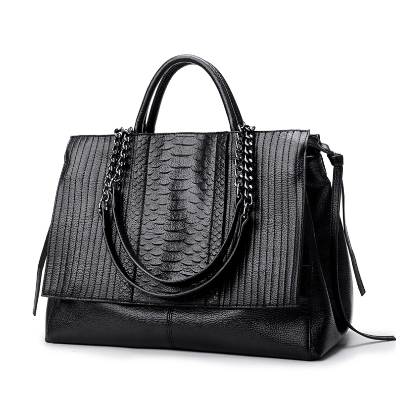 ジッパー付きエレガントなトートバッグ、女性用トレンディなハン - Women'S Work Bags Tote のレビューと価格
