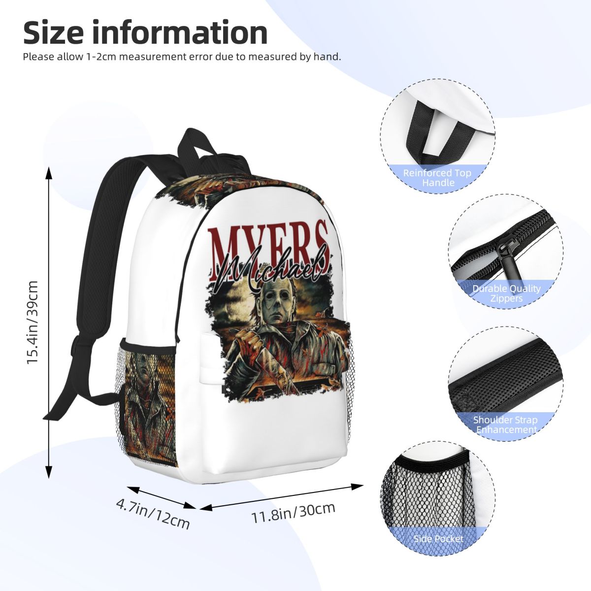 マイケル・マイヤーズ バックパック 学生ブックバッグ メンズ - Women Bags Myer のレビューと価格