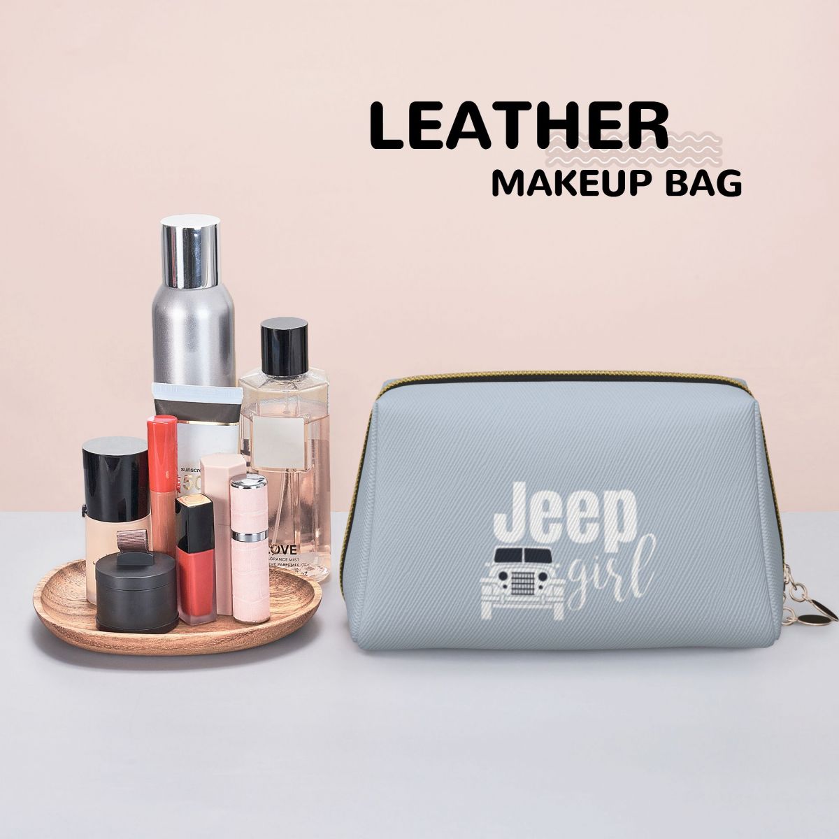 ジープ柄の女性用コスメティックバッグ、旅行用メイクアップオー - Women'S Jeep Bags のレビューと価格