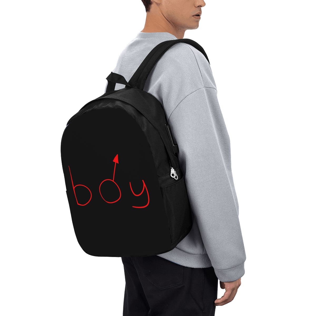 Boymoder 帽子とシャツバックパック旅行ノートブックバ - Women Bags For Travel のレビューと価格
