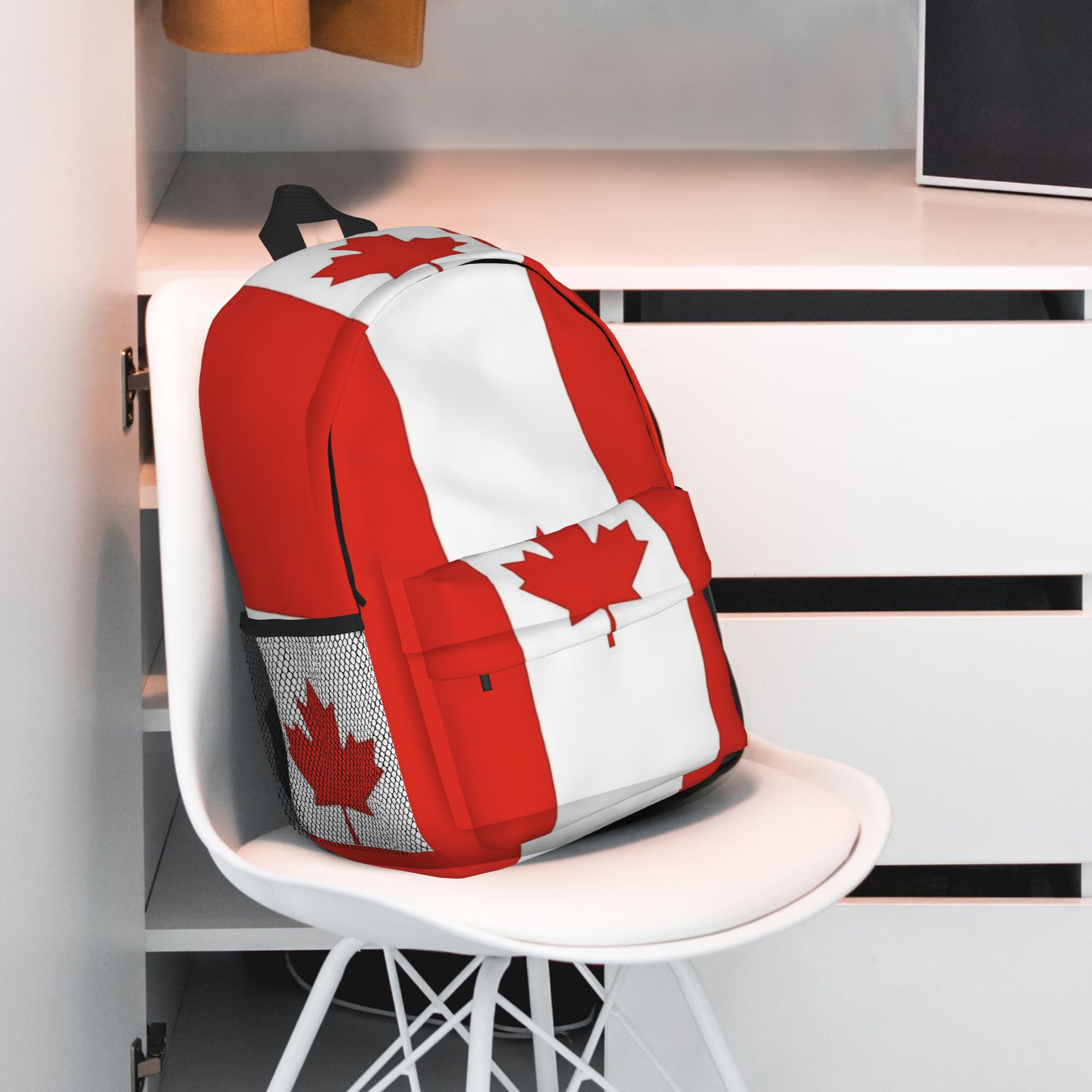 カナダ国旗国民文化バックパックホットセールデイパック大容量男 - Women Bags Canada Sale のレビューと価格