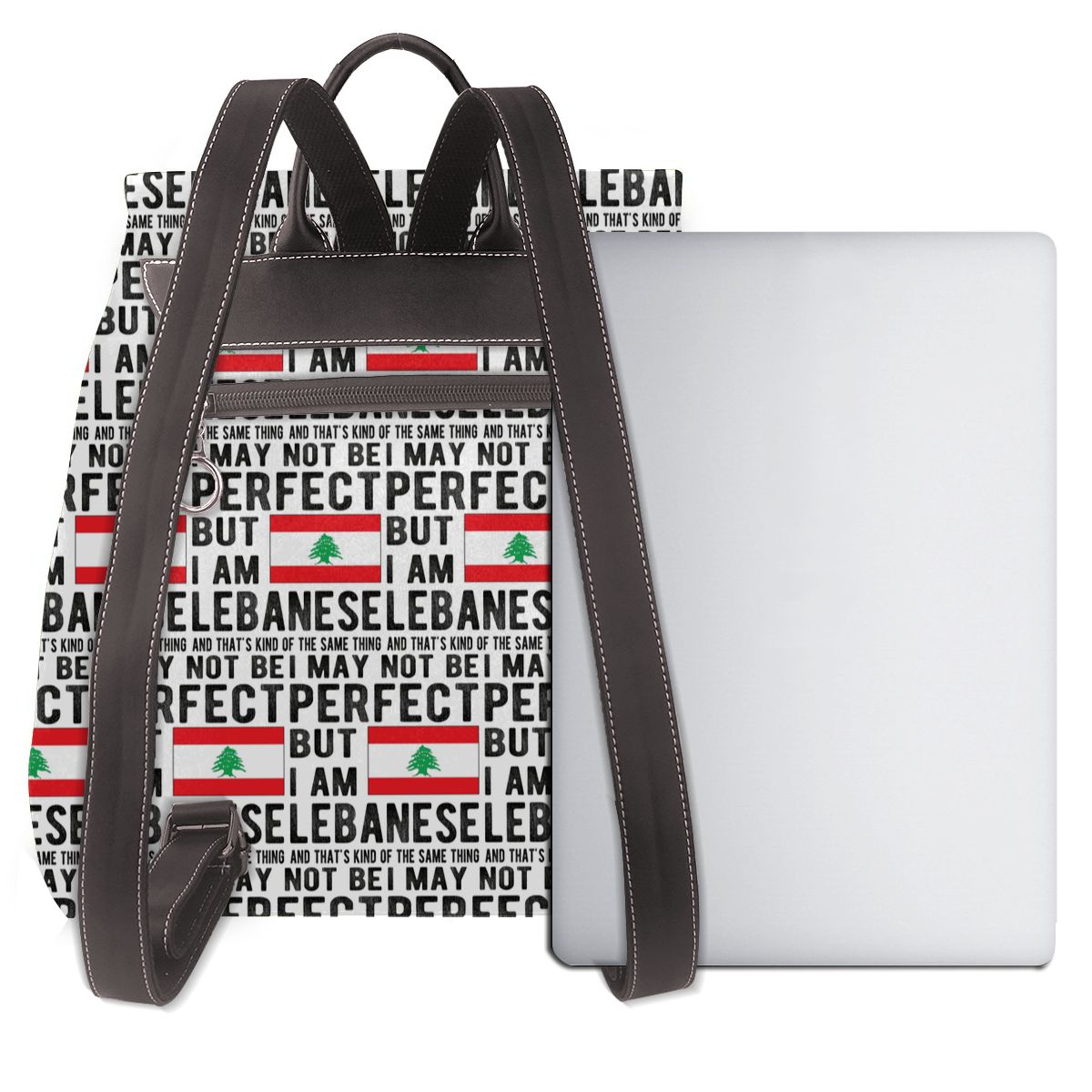 レバノン国旗 レバノン遺産 レバノンのルーツ ブックバッグ  - Women Bags Lebanon のレビューと価格