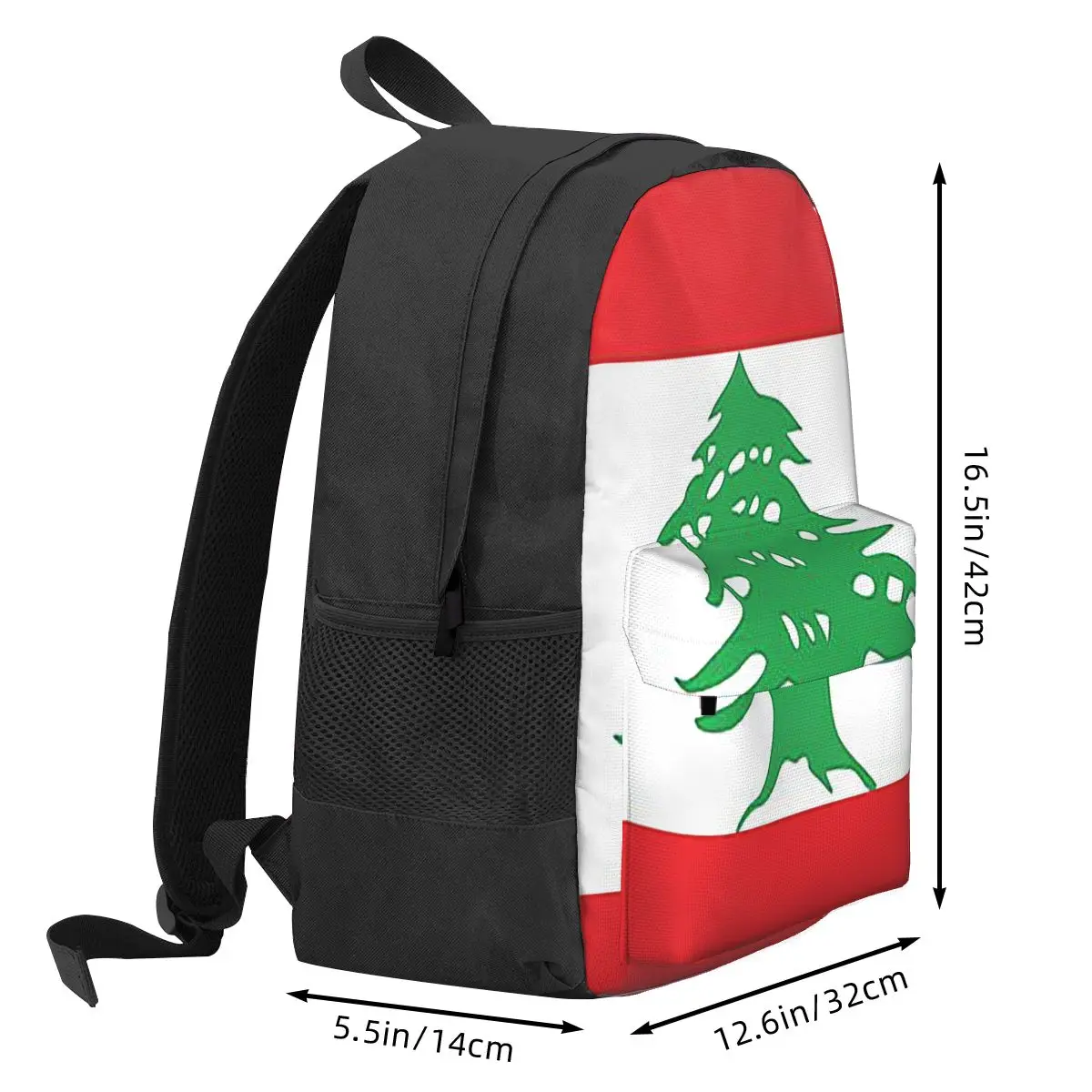 レバノン国旗柄 学生用バックパック スクールバッグ ハイキン - Women Bags Lebanon のレビューと価格