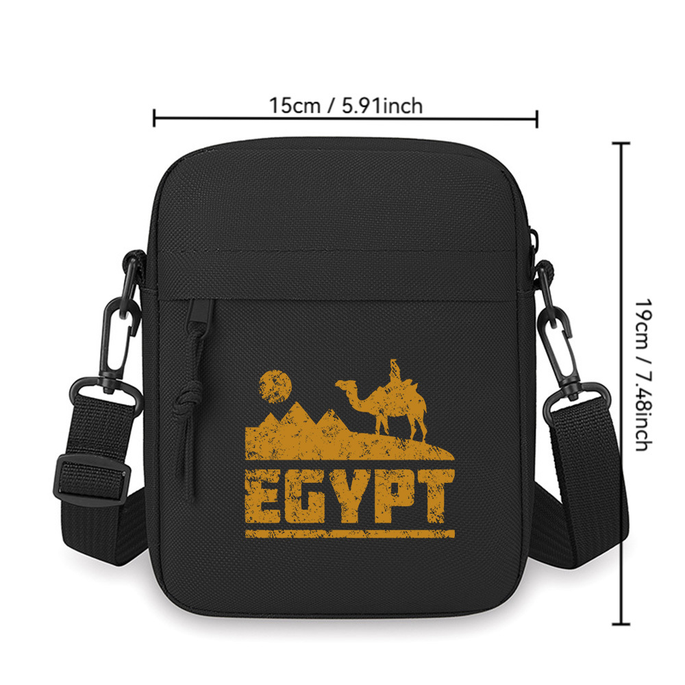 ラクダに乗るピラミッド太陽エジプト砂漠男性クロスボディバッグ - Women Bags Egypt のレビューと価格