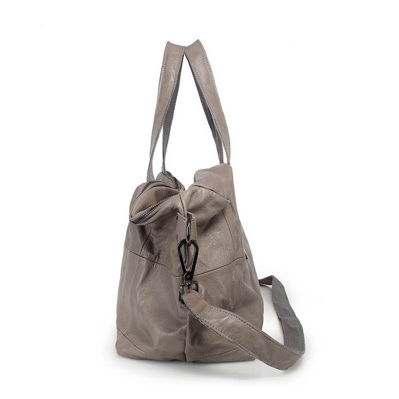 大容量トートバッグ女性用本革クロスボディバッグソフトカジュア - Women'S Work Bags Tote のレビューと価格