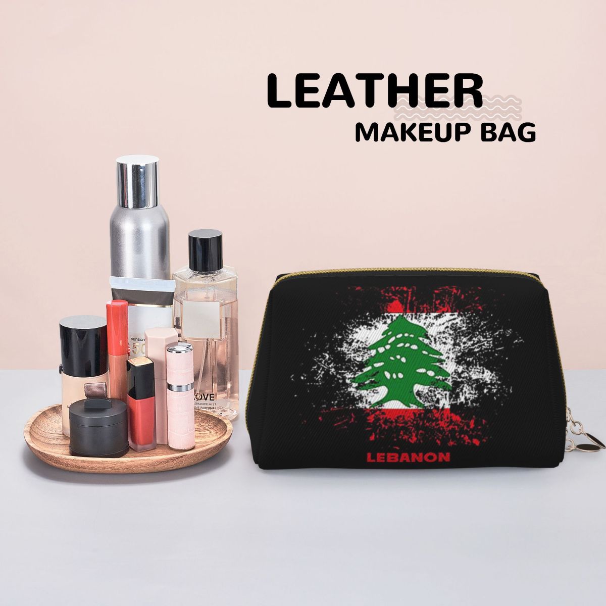 レバノンの水彩画、レバノンの国旗、レバノン風の衣装、女性用化 - Women Bags Lebanon のレビューと価格